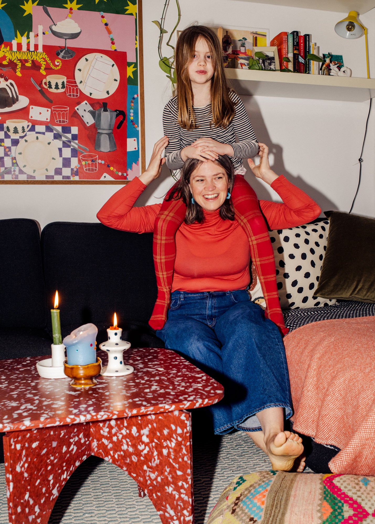 MiNiMONO FAMILY #8 - BRIONY AND RAE FROM BERLIN, GERMANY - SUSTAINABLE DESIGN FURNITURE FROM RECYCLED PLASTIC FOR BOTH ADULT AND CHILDREN