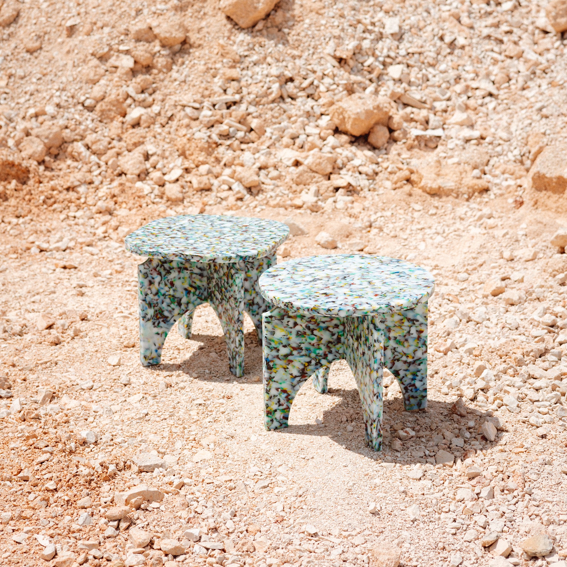 STOOLS BY THE MINIMONO PROJECT - BRAND FOR ECO FRIENDLY - PLAYFUL - MULTI FUNCTIONAL - SUSTAINABLE - HIGH QUALITY - DESIGN FURNITURE FROM RECYCLED PLASTIC FOR BOTH ADULT AND CHILDREN MADE IN BERLIN GERMANY