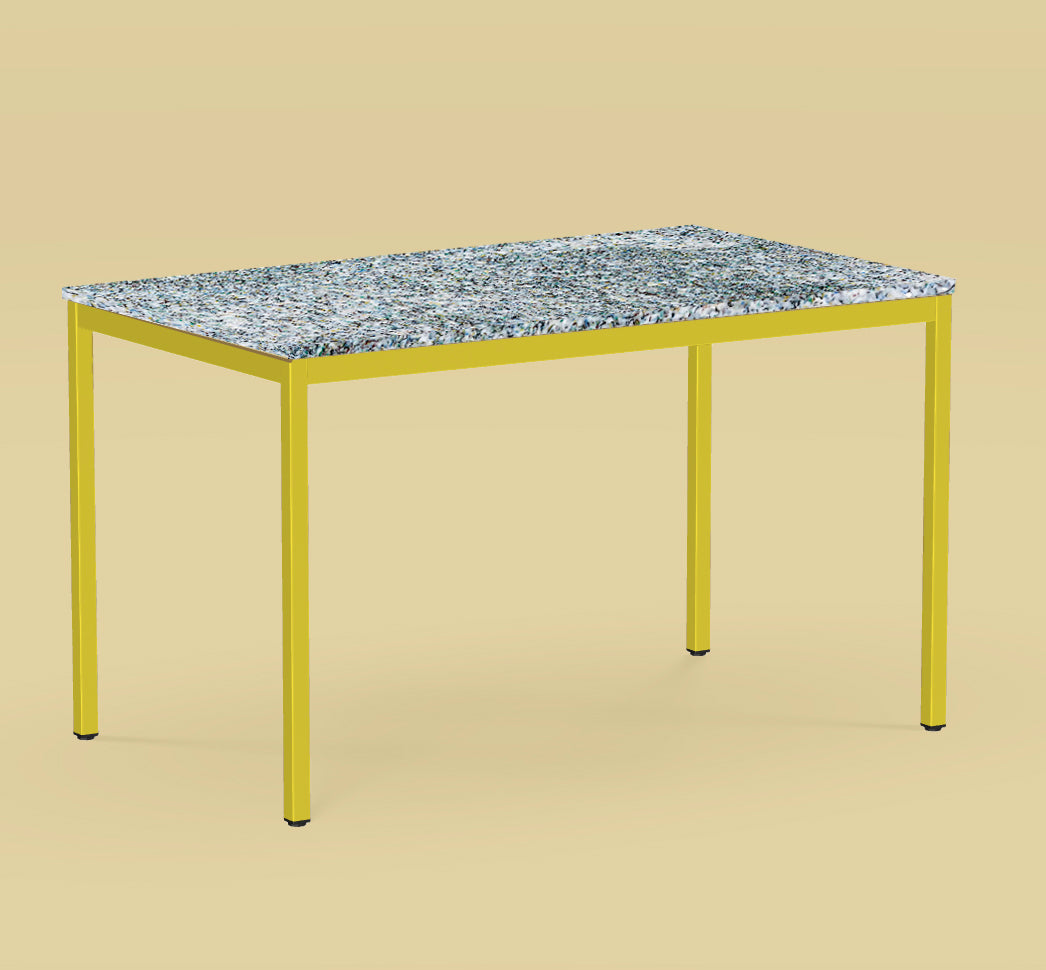 TABLE BY THE MINIMONO PROJECT - BRAND FOR ECO FRIENDLY - PLAYFUL - MULTI FUNCTIONAL - SUSTAINABLE - HIGH QUALITY - DESIGN FURNITURE FROM RECYCLED PLASTIC FOR BOTH ADULT AND CHILDREN MADE IN BERLIN GERMANY