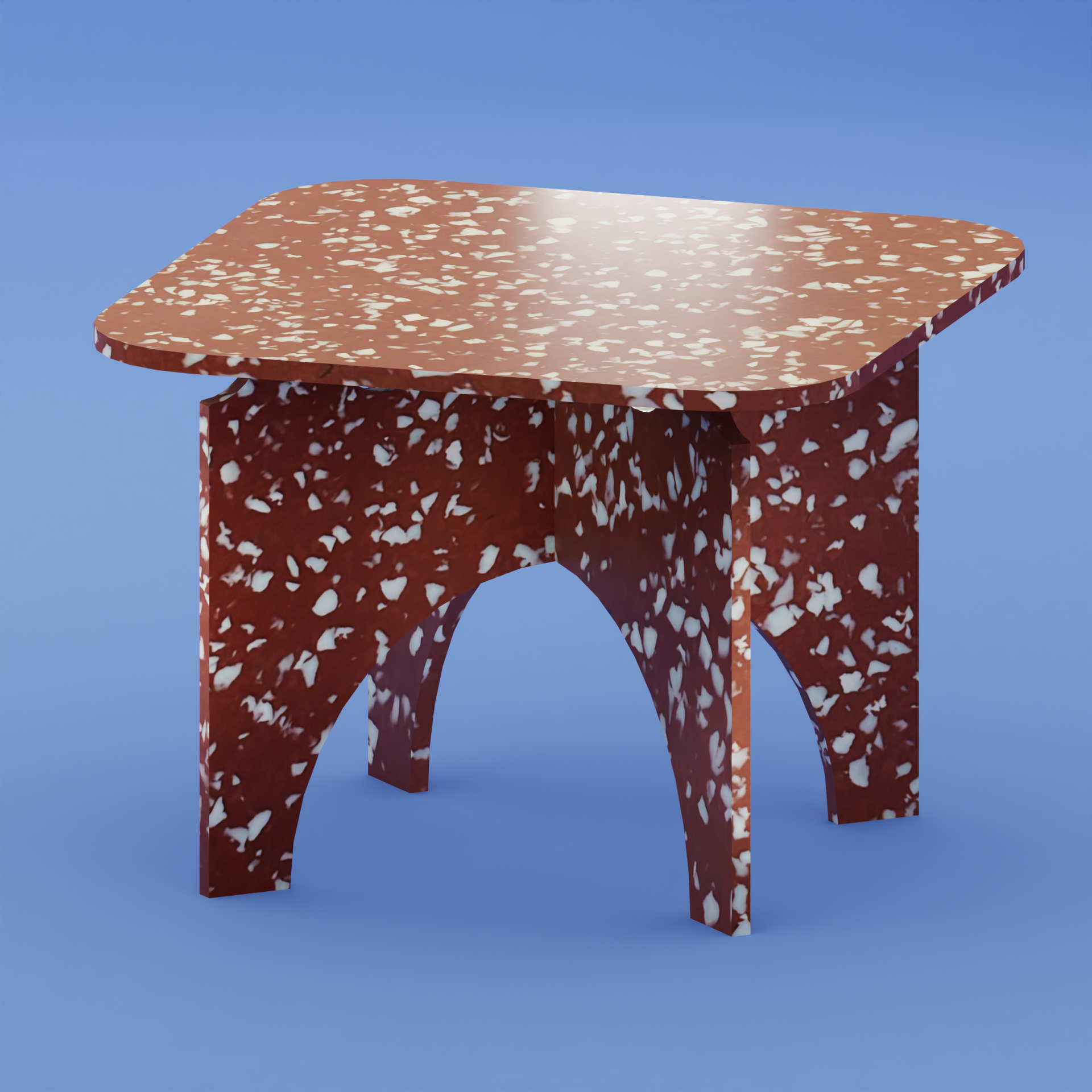 RED SQUARE TOP TABLE BY THE MINIMONO PROJECT - BRAND FOR ECO FRIENDLY - PLAYFUL - MULTI FUNCTIONAL - SUSTAINABLE - HIGH QUALITY - DESIGN FURNITURE FROM RECYCLED PLASTIC FOR BOTH ADULT AND CHILDREN MADE IN BERLIN GERMANY